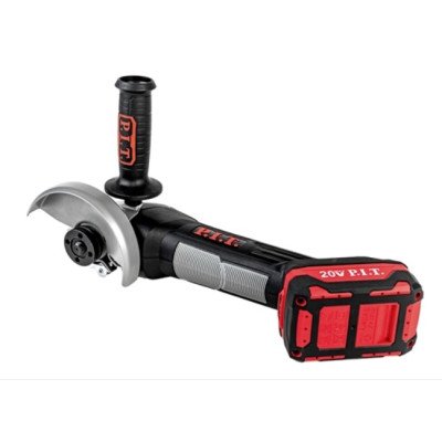 Машина шлифовальная аккумуляторная угловая, Li-ion,20В., 125мм., 8500 об/мин., 1акб, Li-ion, 4Ач, ЗУ, 3А, кейс