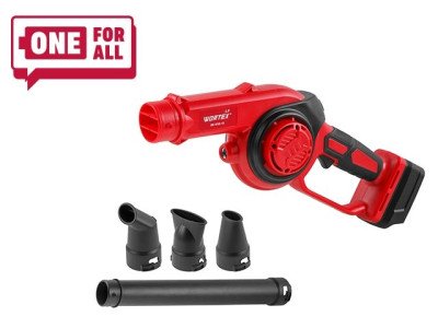 Аккум. воздуходувка WORTEX LX BB 1518-1 D ALL1 XLT SOLO 18В, 210 м.куб/ч, 129 км/ч
