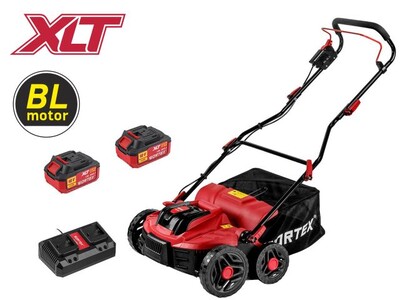 Аккум. аэратор-скарификатор WORTEX CAE 3736 ALL1 XLT SET БЕСЩЁТ.ДВИГ., 18В+18В, шир. 37 см