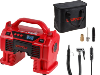 Аккум. компрессор WORTEX CTI 1810 в кор. ALL1 XLT SOLO 18 В, 11 бар, 9/360 л/мин