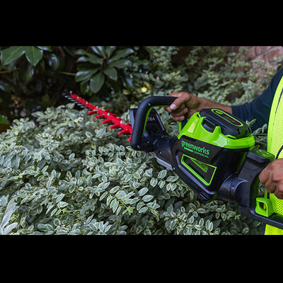 Кусторез аккумуляторный Greenworks 82V GC82HT2 (без АКБ и ЗУ) 61см