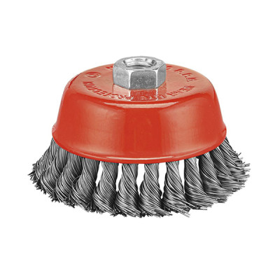 Щетка чашечная витая P.I.T. 80x0,5мм, M14