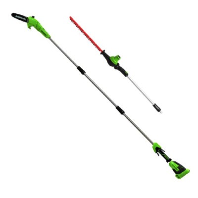 Высоторез-Кусторез аккумуляторный Greenworks 40V G40PSH (без АКБ и ЗУ) 2в1