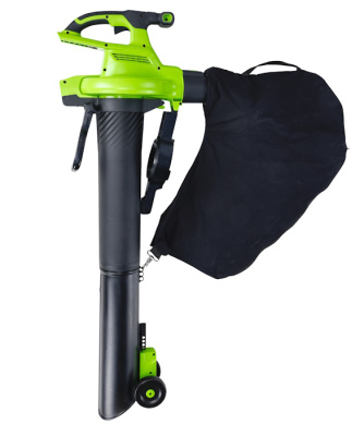 Воздуходув-пылесос садовый аккумуляторный Greenworks 40V GD40BVII (без АКБ и ЗУ)