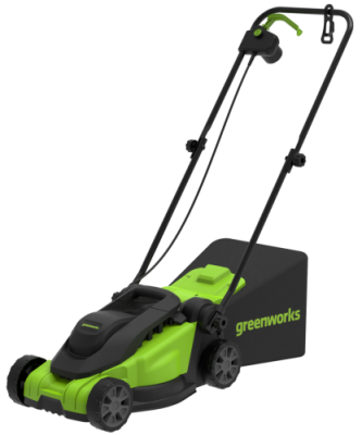Газонокосилка электрическая Greenworks GD1200LM32 1200Вт 32см