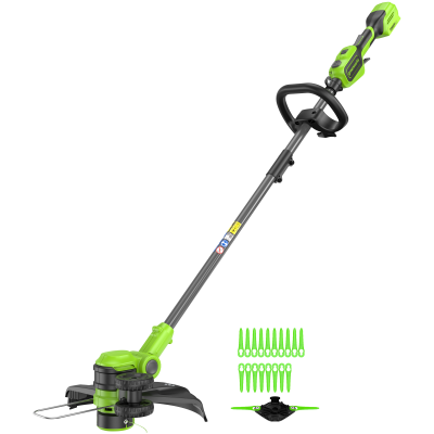 Триммер аккумуляторный Greenworks 24V GD24LT331 (1хАКБ 4Ач и ЗУ) 33 см