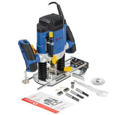 Фрезер вертикальный KATANA FV3000 (1400 Вт, 11000-30000 об/м,ход фрезы 50мм,цанга 6/8мм)