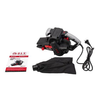 Ленточная шлифовальная машина, 220 В/50 Гц, 900 Вт, 200-380 об/мин