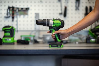 Дрель-шуруповерт ударная аккумуляторная Greenworks 24V GD24DD60 (без АКБ и ЗУ) 60Нм