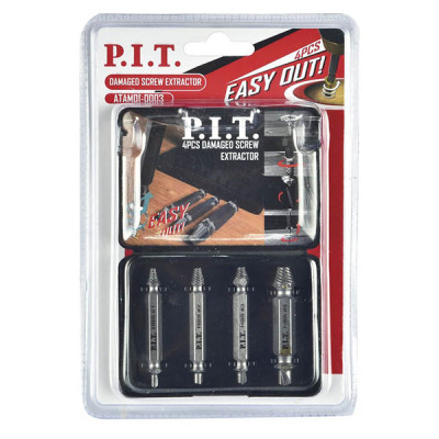 Набор экстракторов для шурупов P.I.T. 4 шт.