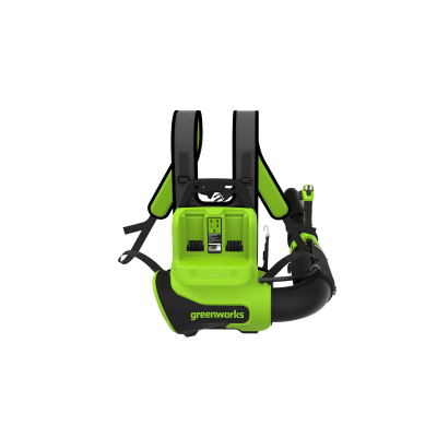 Воздуходув аккумуляторный ранцевый Greenworks 40V GD40BPG2 бесщеточный (без АКБ и ЗУ)