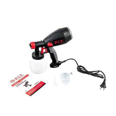 Краскораспылитель, 550Вт, расход 700мл/мин, сопло 2,5 мм, бачок 800 мм, SDS разъем
