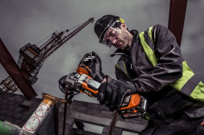 Углошлифмашина аккумуляторная AEG BEWS 18-125BLPX2-502C