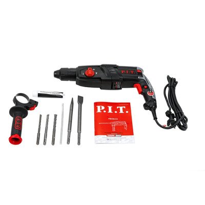 Перфоратор электрический,3-реж. гор.,1050 Вт.,3 Дж., SDS+, 3 бура