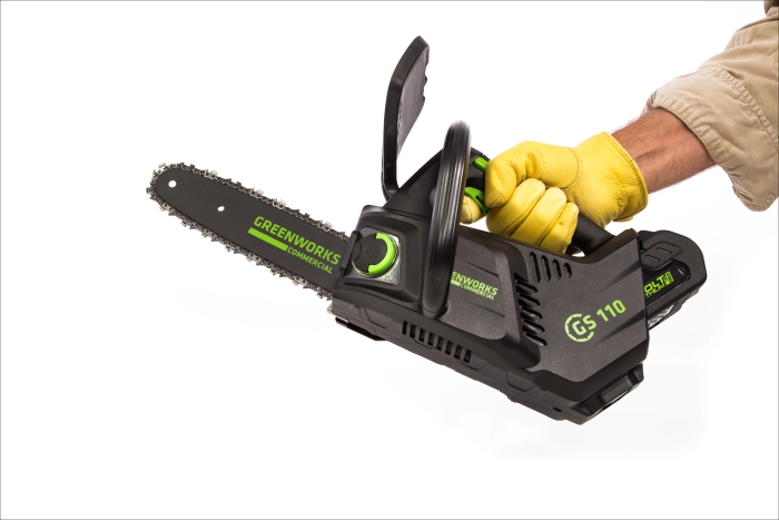 Цепная пила аккумуляторная Greenworks 40V GD40TCS (без АКБ и ЗУ) 25см