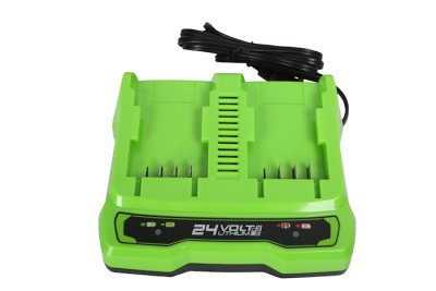 Зарядное устройство Greenworks 24V G24X2UC2 для 2-х аккумуляторов