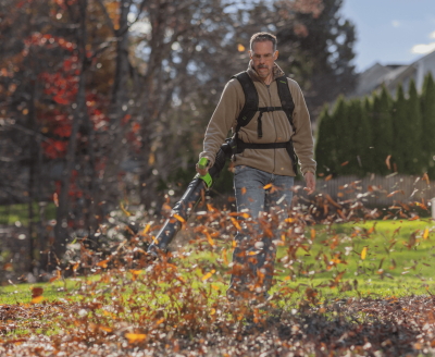 Воздуходув аккумуляторный ранцевый Greenworks 40V GD40BPG2 бесщеточный (без АКБ и ЗУ)