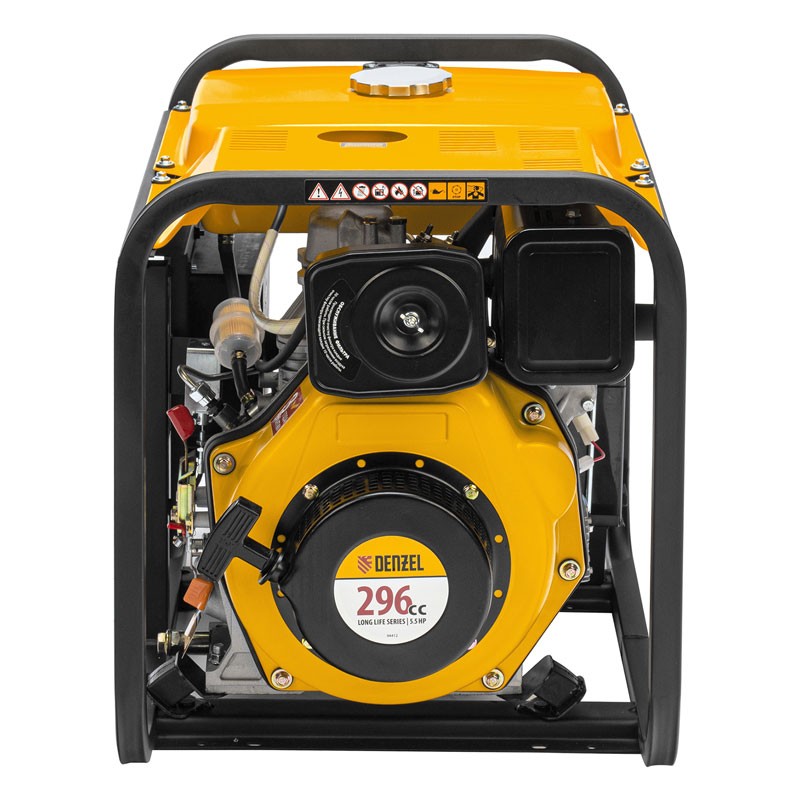 Генератор дизельный DES-32E, 3,2 кВт, 230 В, 11 л, электростартер// Denzel