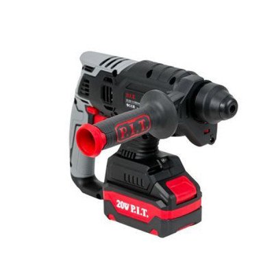 Перфоратор аккумуляторный бесщеточный, 20 В, 22 мм, 1,8 Дж, 3-х реж, 2 АКБ 4 Ач, ЗУ, кейс PIT