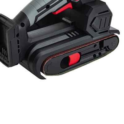 Аккумуляторная ленточная шлифмашина, Solo, 20В, 457х76 мм,120-380 м/мин