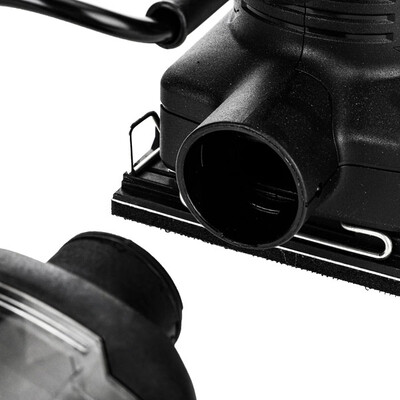 Вибрационная шлифмашина, 240 Вт, подошва 100х110 мм, 14000 ход/мин