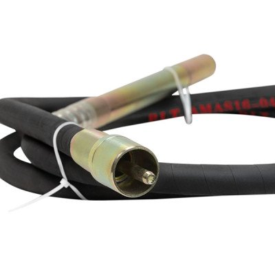 Вибратор электрический стационарный для бетона, 1500 Вт, 4 м длина булавы