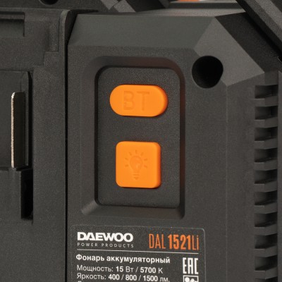 Фонарь аккумуляторный DAEWOO DAL 1521Li
