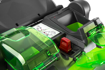 Газонокосилка аккумуляторная Greenworks 40V G40LM49DBK4 TwinForce (1хАКБ 4Ач и ЗУ) 49см