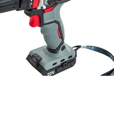 Дрель ударная бесщеточная аккумуляторная X-DRIVER SOLO, 20 В, 40 Нм, патрон 10 мм, 2 ск, коробка