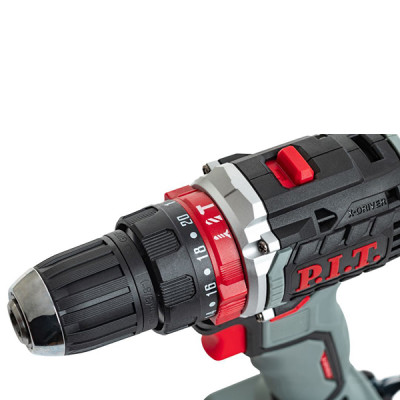 Дрель ударная бесщеточная аккумуляторная X-DRIVER SOLO, 20 В, 40 Нм, патрон 10 мм, 2 ск, коробка