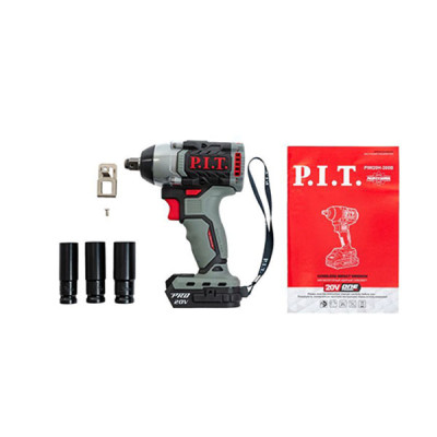 Гайковерт ударный бесщеточный аккумуляторный, Li-ion, 20В., 300 Нм., 0-1200/0-1900/0-2400 об/мин, без АКБ и ЗУ
