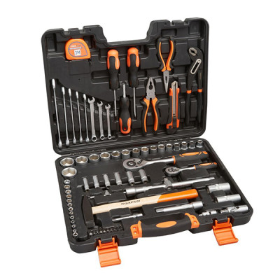 Набор инструментов MaxPiler, 83 предмета, 1/2" и 1/4", CrV