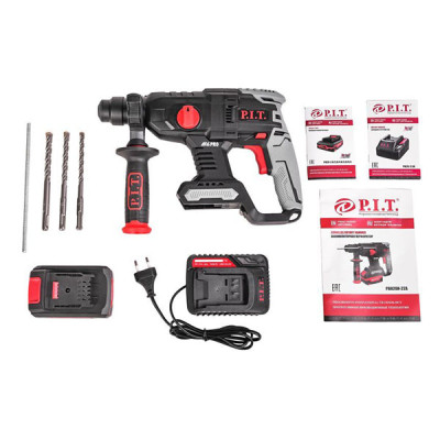 Перфоратор аккумуляторный, 20 В, 1,5 Дж, 0-1150 об/мин, 0-5500 уд/мин, 1 АКБ и ЗУ