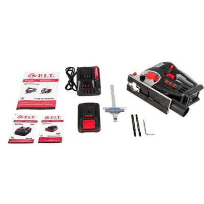 Лобзик аккумуляторный, 20 В, 80 мм, 0-2400 об/мин, 1 АКБ, ЗУ, кейс