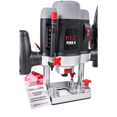 Фрезер электрический, 1400Вт., рег-ка 16000-30000 об/мин., цанга 6, 8мм