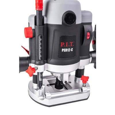 Фрезер электрический, 2100Вт., рег-ка 6000-22000 об/мин., цанга 8, 12мм, плавный пуск