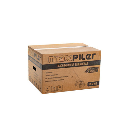 Газонокосилка бензиновая, самоход.4 лс, диам. кош 410 мм,высот кош 25-75 мм,45 л