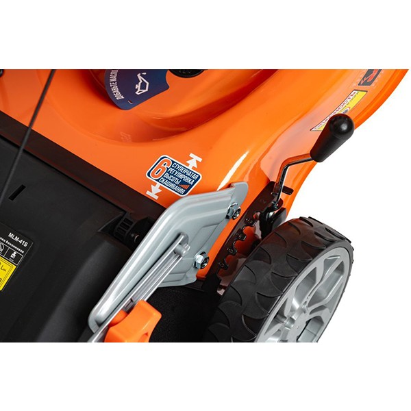 Газонокосилка бензиновая, самоход.4 лс, диам. кош 410 мм,высот кош 25-75 мм,45 л