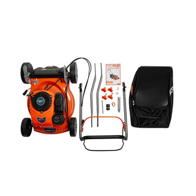 Газонокосилка бензиновая, самоход.4 лс, диам. кош 410 мм,высот кош 25-75 мм,45 л