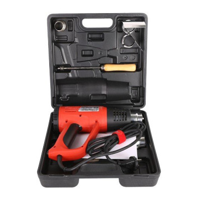 Фен ручной электрический, 2000 Вт., t-60-600С, 350-550л/мин, плавн. регировка Felisatti