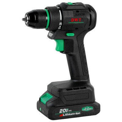 Дрель-шуруповерт аккумуляторная DWT ABSP-20 DNM-2 BMC