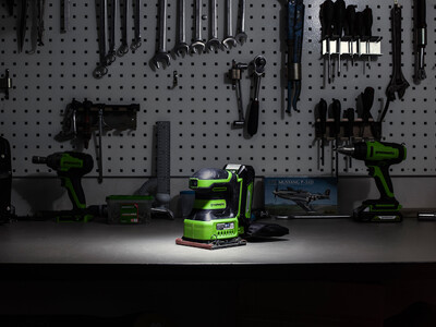 Плоскошлифовальная машина аккумуляторная Greenworks 24V G24SS14 (без АКБ и ЗУ)