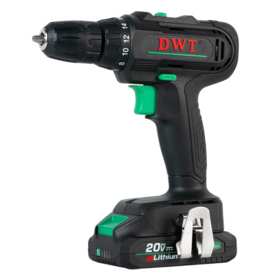 Дрель-шуруповерт аккумуляторная DWT ABSP-20 NF-2 BMC
