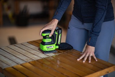 Плоскошлифовальная машина аккумуляторная Greenworks 24V G24SS14 (без АКБ и ЗУ)