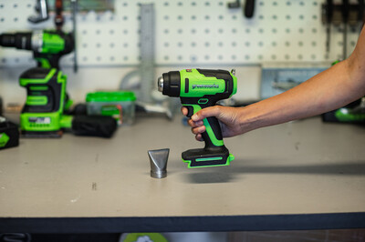 Фен строительный аккумуляторный Greenworks G24HG 24V (без АКБ и ЗУ)