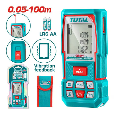 Дальномер лазерный TOTAL TMT51036