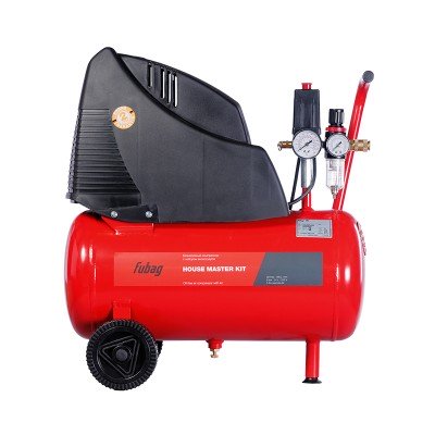 Компрессор безмасляный коаксиальный FUBAG HOUSE MASTER KIT ( + 5 предметов)