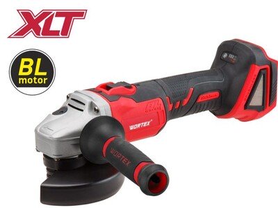 Аккум. углошлифмашина WORTEX CAG 1812 E в кор. ALL1 XLT SOLO БЕСЩЕТ., 18 В, 125 мм, 8000 об/мин