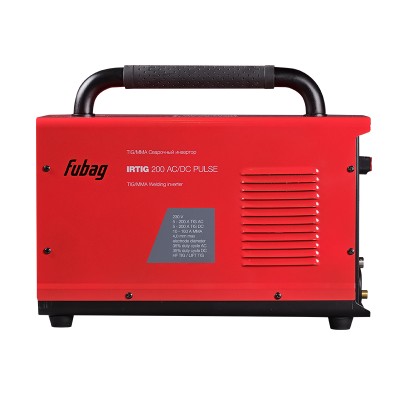 Инвертор сварочный аргонодуговой FUBAG IRTIG 200 AC/DC PULSE