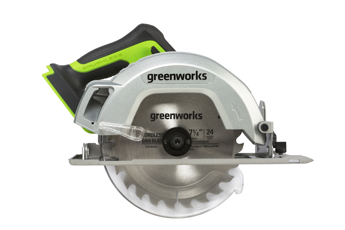 Циркулярная пила аккумуляторная Greenworks 24V GD24CS (без АКБ и ЗУ)